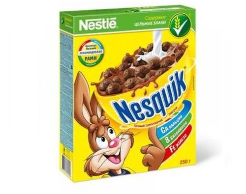 Несквик шоколадный завтрак 250г