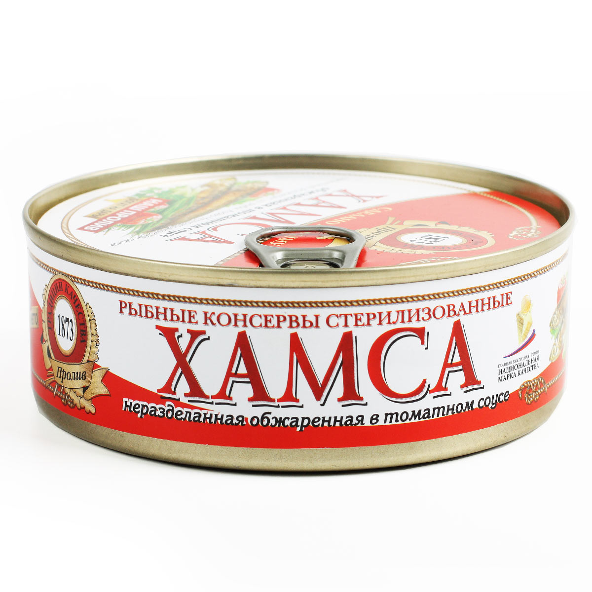 Хамса обжаренная в томатном соусе Пролив 240г