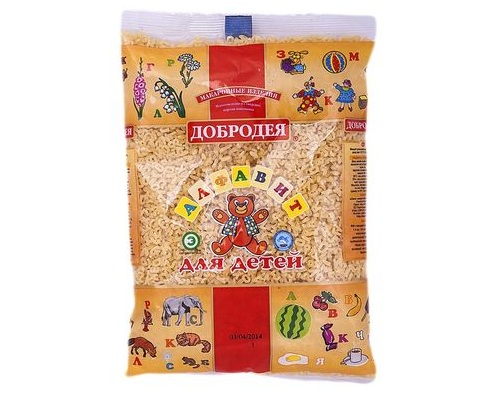 Добродея Алфавит, макаронные изделия, 400 гр.