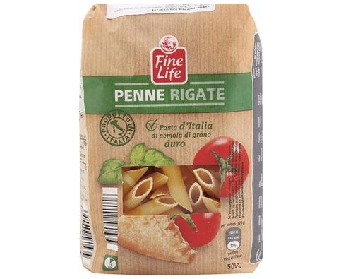 FINE LIFE Пенне Ригате Перья 500г