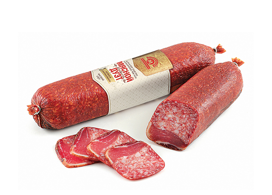 Колбаса сырокопченая Мясной Дуэт Гродненский МК