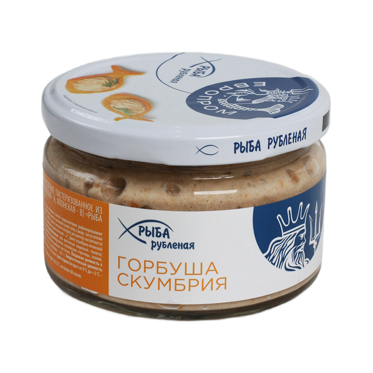 Рыба рубленная горбуша скумбрия Европром 180г Рыба рубленная горбуша скумбрия Европром 180г