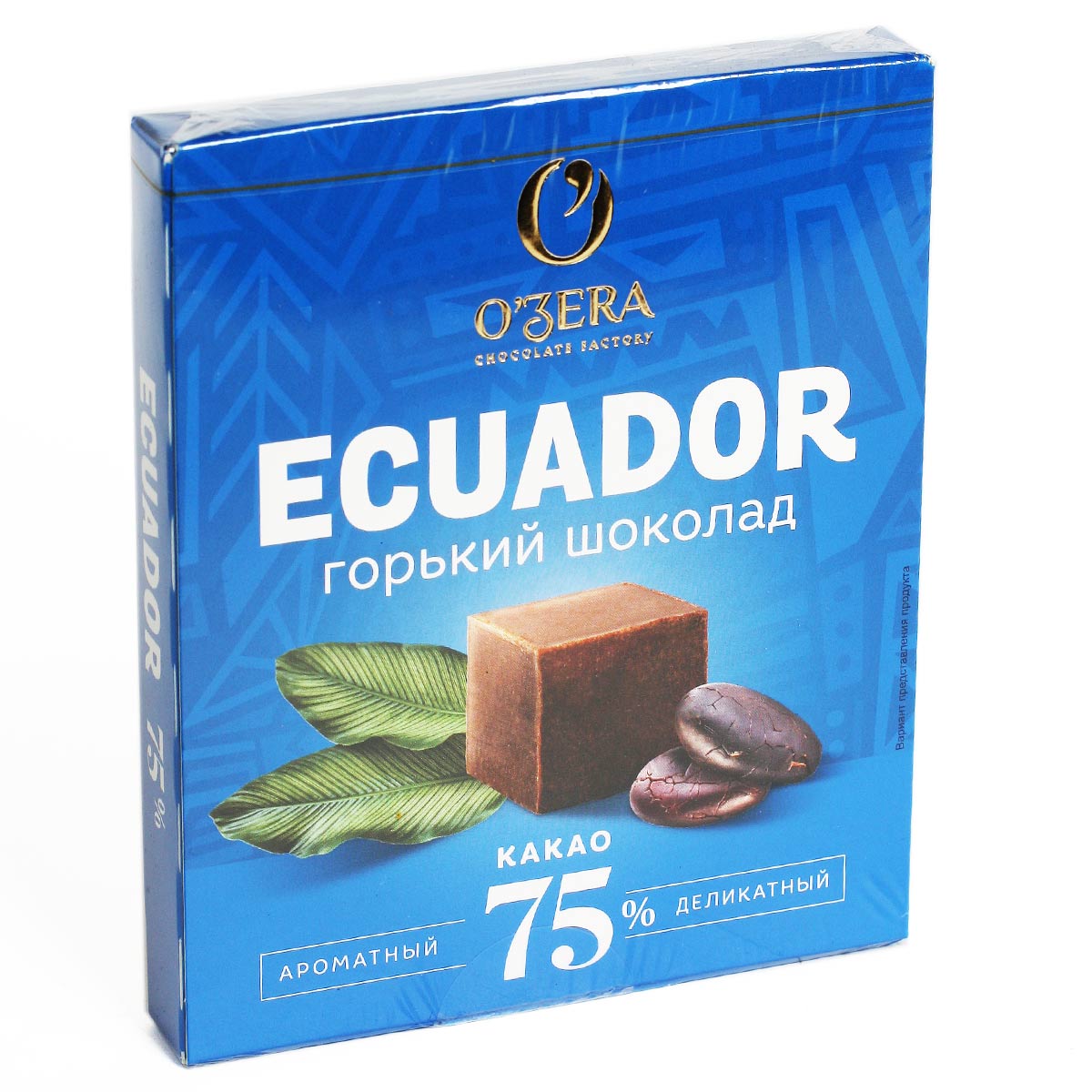 ОЗЕРА шоколад O'ZERA ECUADOR 75% 90г ОЗЕРА шоколад O'ZERA ECUADOR 75% 90г