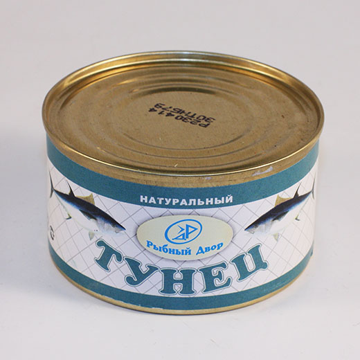 Тунец филе полосатый За Родину 190г
