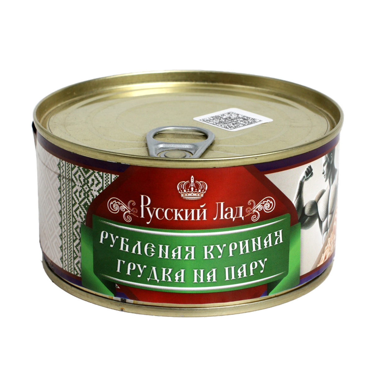 Рубленная куриная грудка на пару Русский Лад 325г Рубленная куриная грудка на пару Русский Лад 325г