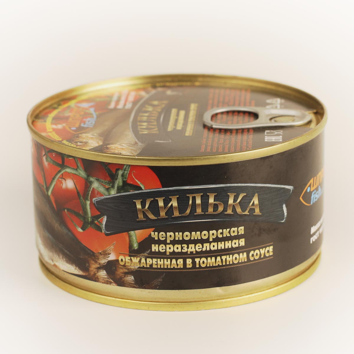 Килька в томатном соусе черноморская 350г Шпротфиш