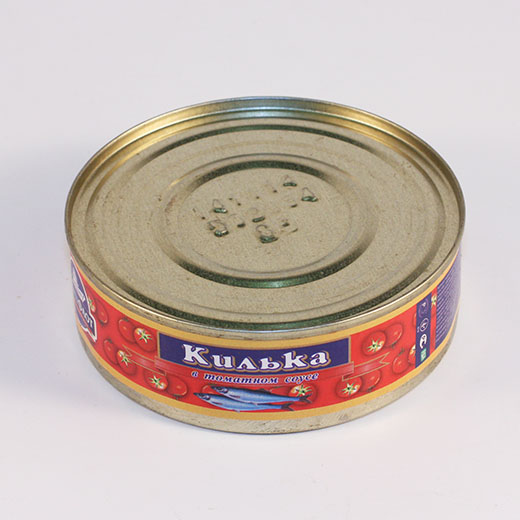 Килька в томатном соусе 240г Крымская Столовая 67