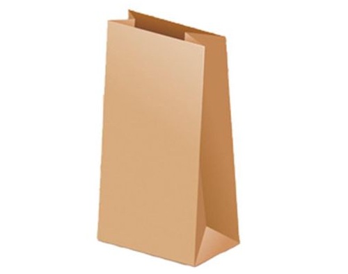 Бумажный пакет без ручек 29см X 17.9см 1шт