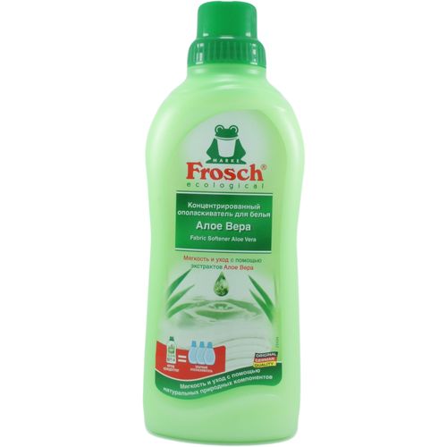 Frosch концентрированный ополаскиватель для белья Алоэ Вера 750мл