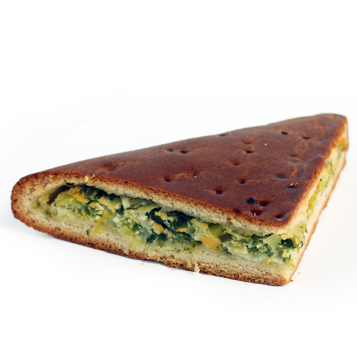 Пирог с луком порей и яйцом Пекарня Вольчека 100г