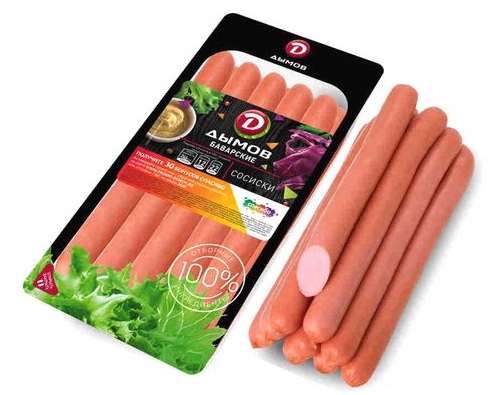 ДЫМОВ Сосиски Баварские 600г ДЫМОВ Сосиски Баварские 600г