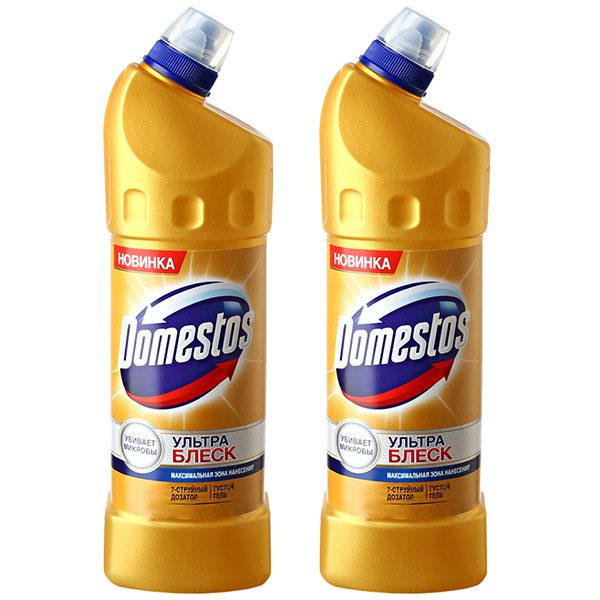 Domestos для унитаза чистящее средство Доместос Ультра блеск 500мл