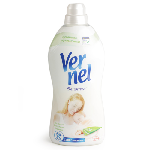 Vernel Sensitive Алоэ вера и миндальное молочко супер концентрат Вернель 1820мл