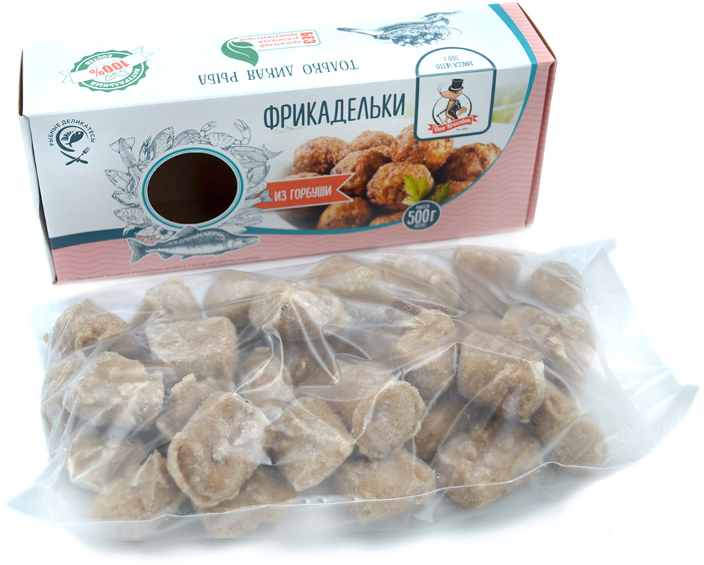 Рыбные фрикадельки из горбуши Дон Креветон 500г