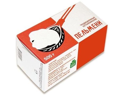 ОСТАНКИНО пельмени Традиционные 500г