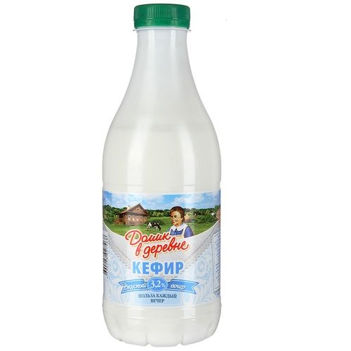 ДОМИК В ДЕРЕВНЕ кефир 3.2% 900мл
