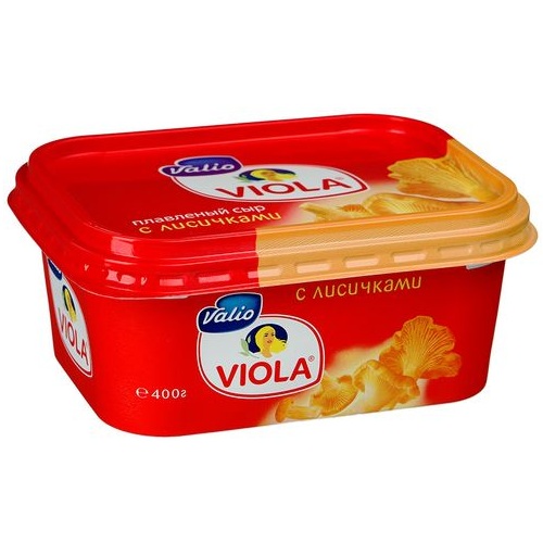 VALIO VIOLA сыр плавленный с лисичками 45% 400г