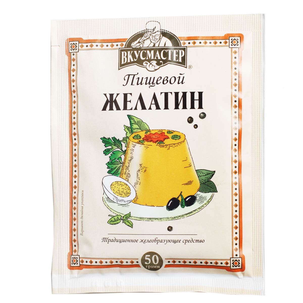 Желатин пищевой ВкусМастер 50г Желатин пищевой ВкусМастер 50г