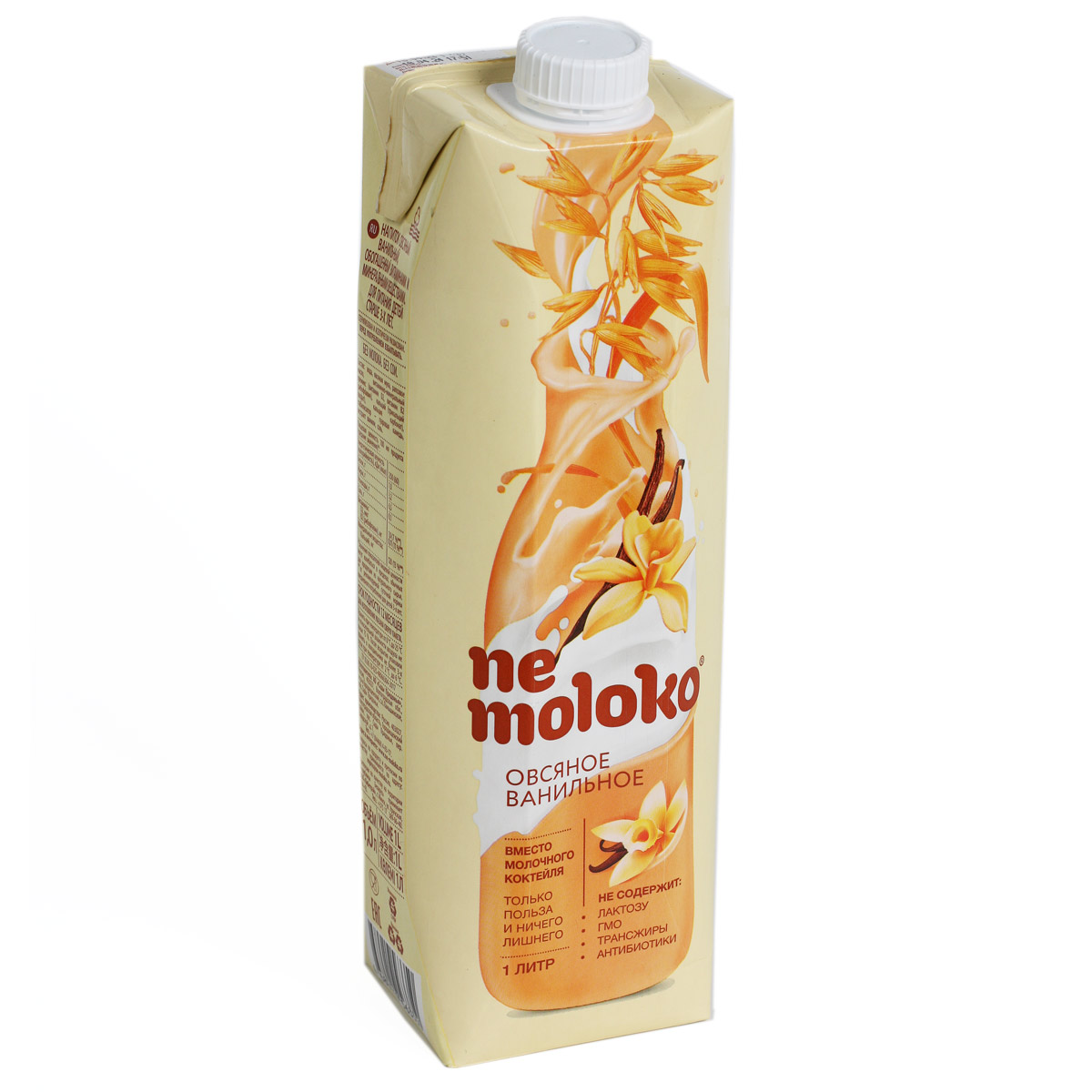 Немолоко овсяное ванильное Nemoloko напиток 1л