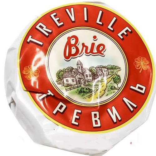 TREVILLE BRIE cыр с белой плесенью 120г