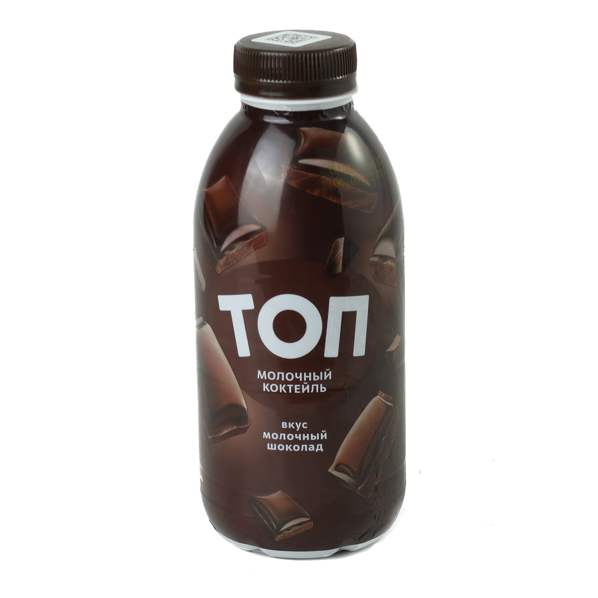 ТОП Молочный коктейль вкус молочный шоколад 2% Савушкин 450г 