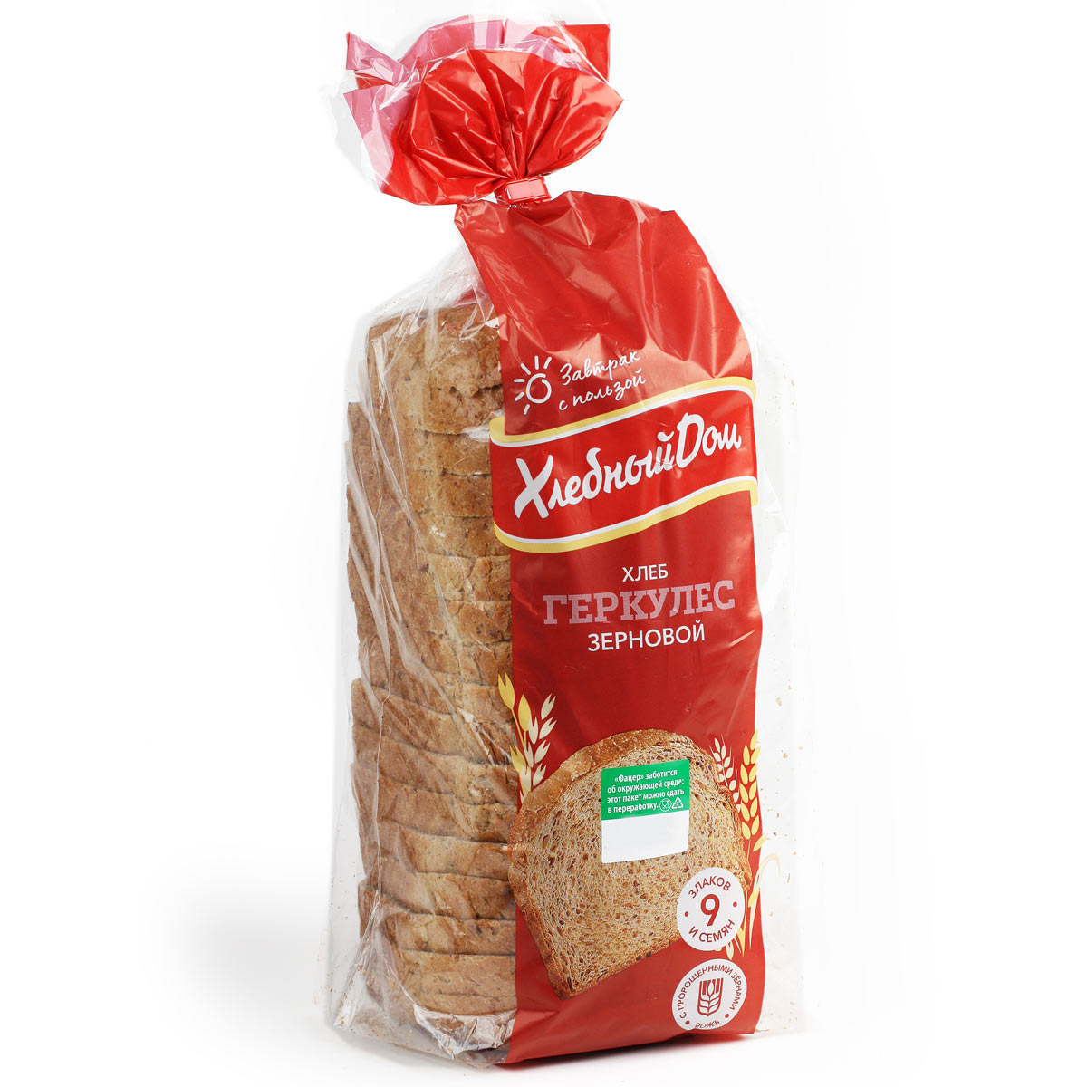 Хлеб Геркулес Зерновой ХЛЕБНЫЙ ДОМ 500г