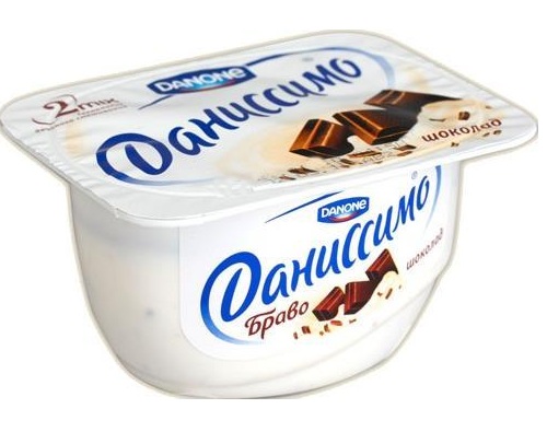 ДАНИССИМО Десерт творожный  Браво шоколад 130г