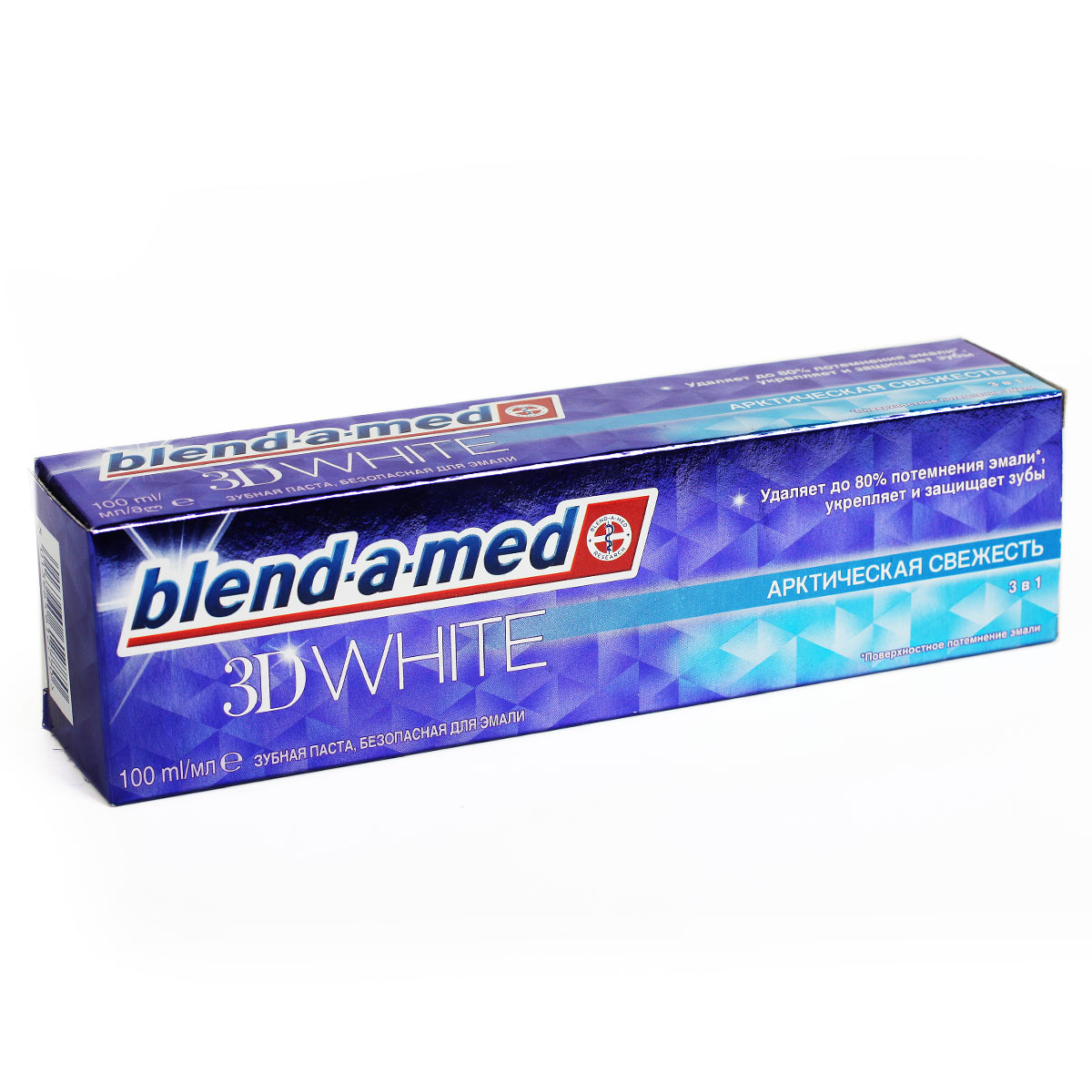 Blend-a-med 3D WHITE Арктическая свежесть зубная паста 100мл Blend-a-med 3D WHITE Арктическая свежесть зубная паста 100мл