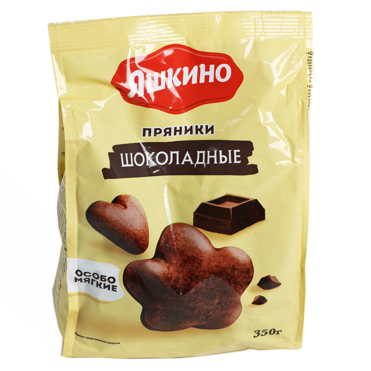 Яшкино пряники шоколадные 350г