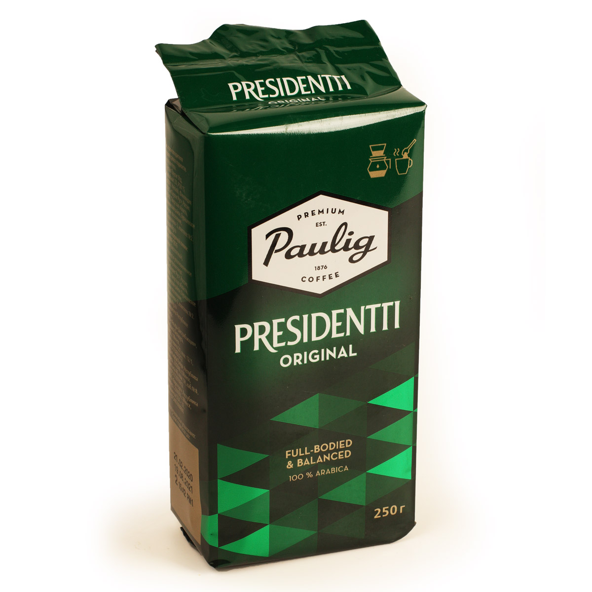 Paulig Presidentti Original кофе Паулиг Президент молотый 250г