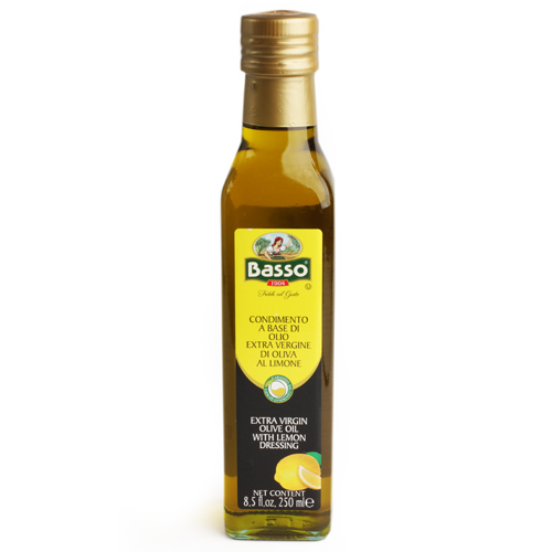Basso Extra Virgin масло оливковое с лимоном Бассо 250мл Basso Extra Virgin масло оливковое с лимоном Бассо 250мл