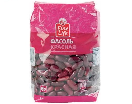 Фасоль красная FINE LIFE 450г