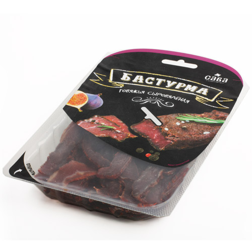 Бастурма из говядины сыровяленая Сава 50г