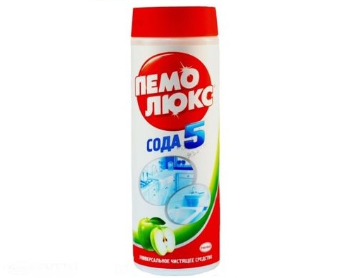 Пемолюкс сода 5 EXTRA аромат яблока универсальное чистящее средство 400г Пемолюкс сода 5 EXTRA аромат яблока универсальное чистящее средство 400г
