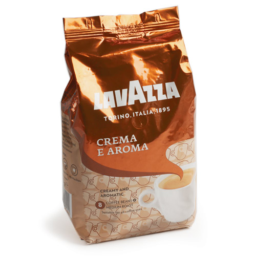 LAVAZZA Crema e Aroma кофе Лавацца Крема Арома в зернах 1кг