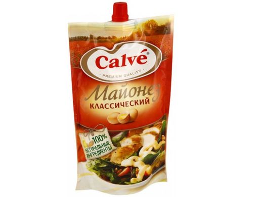 CALVE майонез Классический 50% 400г CALVE майонез Классический 50% 400г