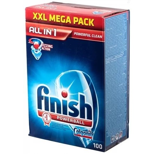 Finish ALL-IN-ONE таблетки для посудомоечной машины 100шт