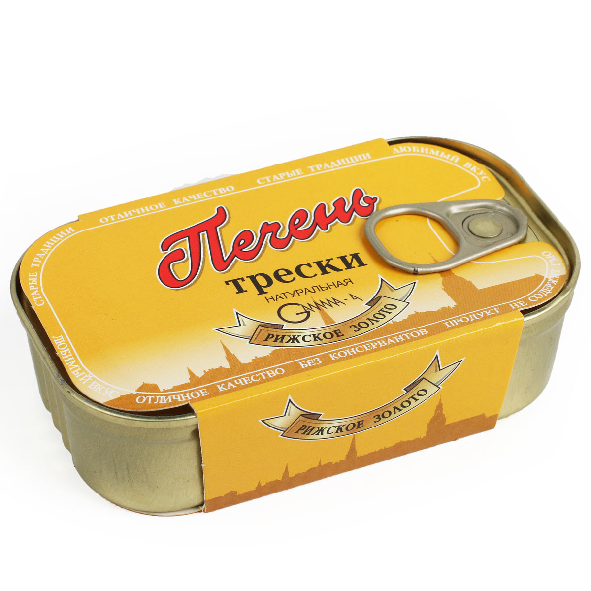 Печень трески Рижское золото 115г