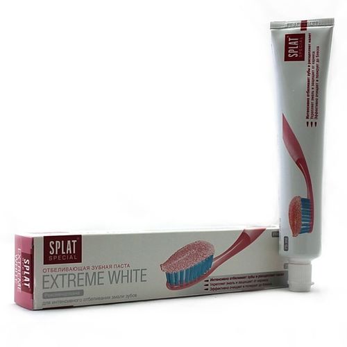 SPLAT SPECIAL BLACK EXTREME WHITE, зубная паста, 75 мл.