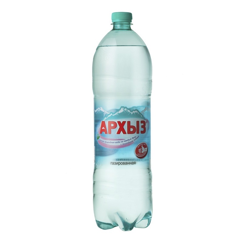 Архыз Вода минеральная газированная 1.5л Архыз Вода минеральная газированная 1.5л