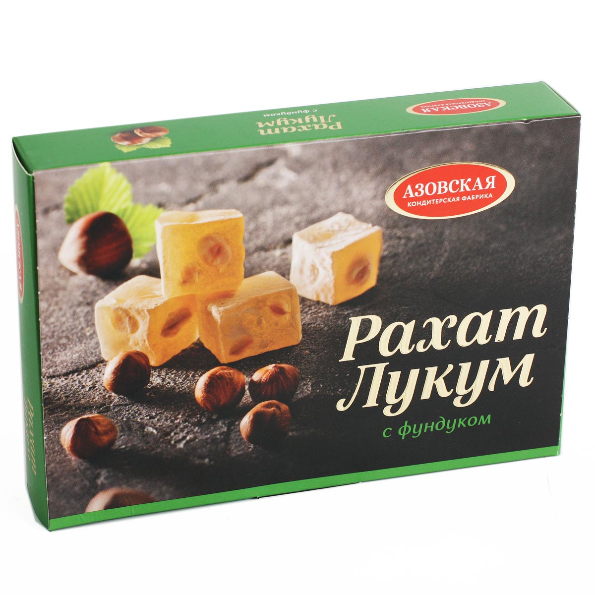 Рахат Лукум с фундуком Азовская КФ 160г Рахат Лукум с фундуком Азовская КФ 160г