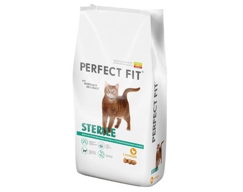 Perfect Fit д/стер. кошек/к.котов, с курицей, 2,5 кг