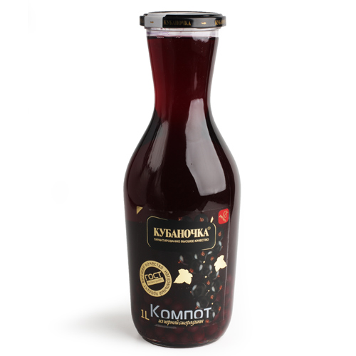 Компот из Черной Смородины Кубаночка 1л