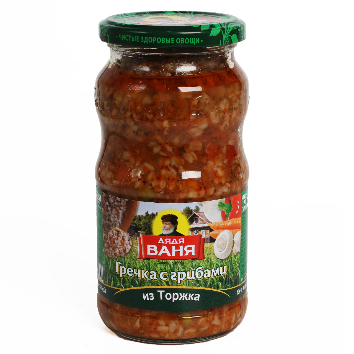 Гречка с грибами из Торжка Дядя Ваня 460г