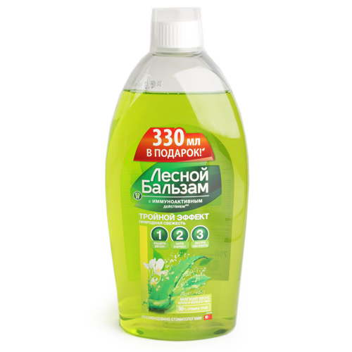 ЛЕСНОЙ БАЛЬЗАМ Ополаскиватель  Тройной эффект 750 мл