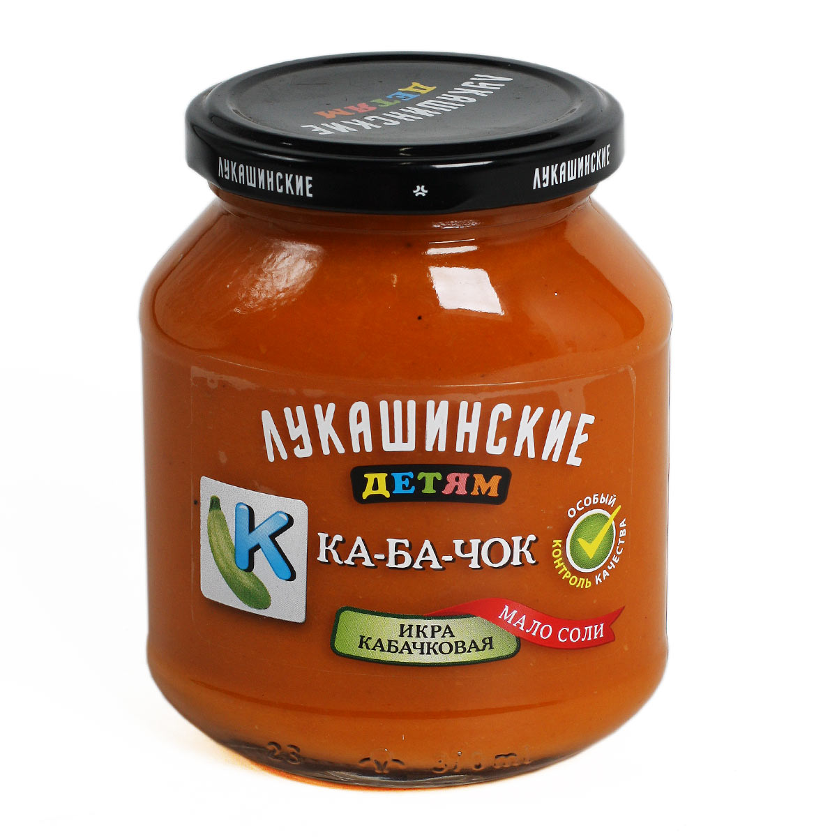 Лукашинские Детям КА-БА-ЧОК икра кабачковая 350г