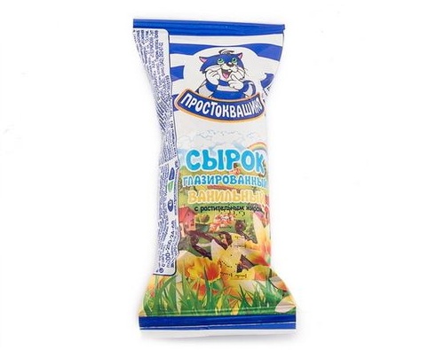 ПРОСТОКВАШИНО сырок глазированный  Ваниль 23% 40г 