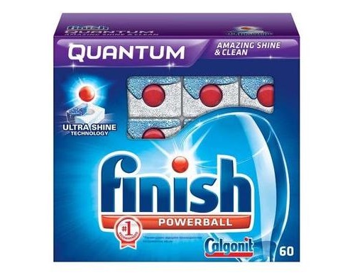 Quantum Finish таблетки для посудомоечной машины 60шт