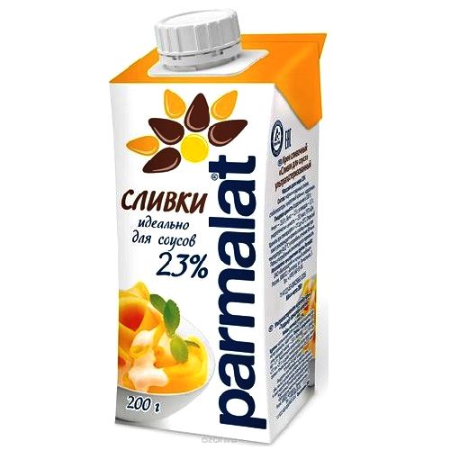 PARMALAT Сливки 23%  0.2л