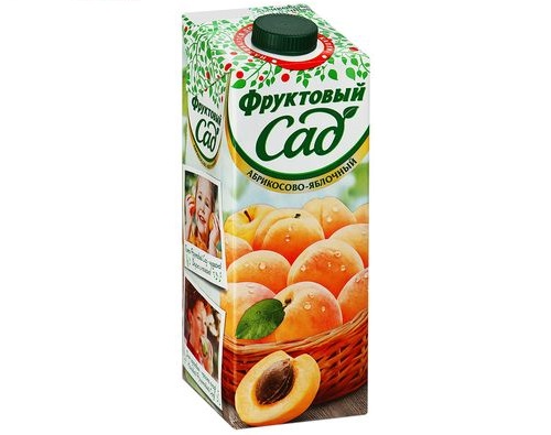 ФРУКТОВЫЙ САД Нектар Абрикос-Яблоко 0.95л ФРУКТОВЫЙ САД Нектар Абрикос-Яблоко 0.95л